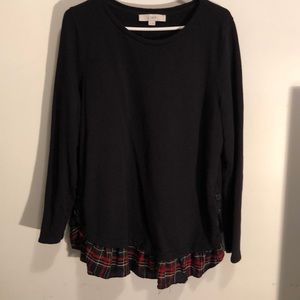 Cozy maternity sweatshirt